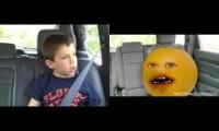 Orange & David After Dentist