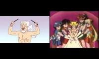 Thumbnail of Regular Show And Sailor Moon Battle