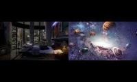Thumbnail of Rainy night in the aliens apartment