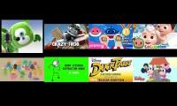 8 songs playing at once
