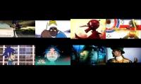 Thumbnail of all 8 favorite gorrilaz songs at once