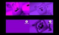 Gummy Bear Song HD (Four Purple & Black Versions at Once)