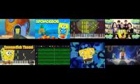 8 spongebob squarepants intro mashup