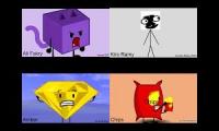 (FIXED) BFDI Auditions Quadparison 5