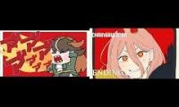 Thumbnail of Chainsaw Man 4th OP Tablet : comparison of tanuki(umpd) version with real OP