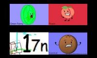 (FIXED) BFDI Auditions Quadparison #7
