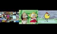 Meet The Scream Contents Up To Faster Talking Tom Heroes Sunny Bunnies Parison