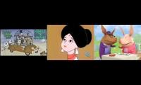 Up to faster 3 parison Hoppiy Hooper Olivia The Pig Cattanooga Cats