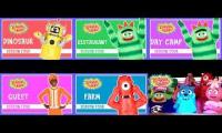 Yo Gabba Gabba! Season 4 (5 episodes played at the same time) (REMAKE)