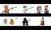 Thumbnail of 6 The Advert Mascots Show Adverts At Once