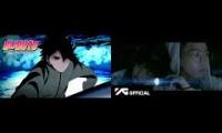 Thumbnail of Sasuke Fighting Dinosaurs AMV