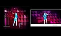 Just Dance Womanizer Comparision