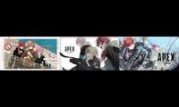APEX VSAIkyou, kanae , rore , yuuhi riri