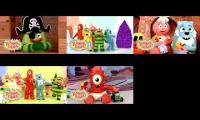 Yo Gabba Gabba! Temporada 3 (5 episodios reproducidos al mismo tiempo)