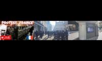 Thumbnail of LIVE: Tension Paris reform protest 13/04/2023