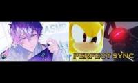 Thumbnail of pov: youre trying to listen to some vtuber asmr, but sonic if fighting knight for no reason