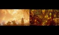 groot vs grogu same scene yo