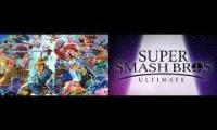 super smash bros ultimate theme original/geek music mashup