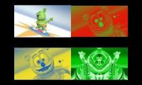 Gummy Bear Song HD (Four High Pitch Versions at Once)