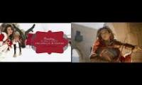 Thumbnail of Lindsey Stirling and Mariah Carey all fall to there knees the Holy Knight
