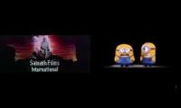 Despicable Me Minion Gets Scared By Sainath Films International logo (1992)