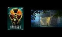Thumbnail of Firelake with rainfall