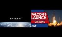 SpaceX Falcon 9 Launches - Starlink Mission