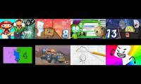 Thumbnail of mario glitch and have a blue screen of death