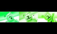 3 gummy bears in green & greek + randopitch