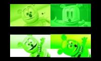 Gummy Bear Song HD (Four Lime Versions at Once)