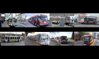 Trains And Buses Videos Played At Once