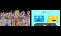 Thumbnail of Colorado and Wyomings Thanksgiving with Precure all stars new stage