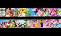 smile precure op Mashup