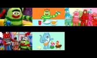 ¡Yo gabba gabba! en español Temporada 4 (5 episodios a la vez)