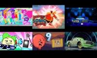 MLP:EG Spring Breakdown Sonic Player Select BFB And Inanimate Insanity With Cars 2 Squad Series
