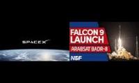 Thumbnail of SpaceX Falcon 9 - ARABSAT BADR-8 Mission