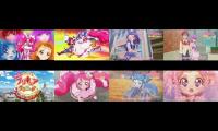 kira kira precure a la mode op mashup