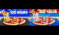 Vanzai cooking the most delicious pizza (english and Russian)