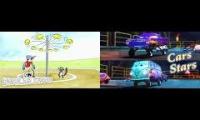 Regular Show 1973 Tetherball Championship Trophy With Cars 2 The Video Game Ramone Vs Fillmore