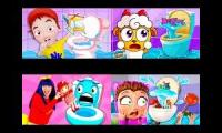 DONT PUT TOYS IN THE TOILET