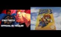 Thumbnail of SF6 + SMB3 Video Game Trailers