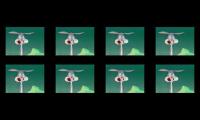 Mel Blanc screaming and yelling at the top of his lungs as Bugs Bunny compilation (HD): Eightparison