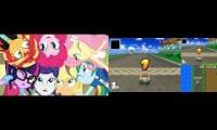 Thumbnail of My Little Pony Equestria Girls Magical Movie NIght With Mario Kart Ds All Cup Tour