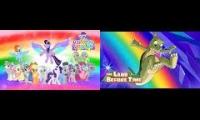 A Rainbow Themed Episode Mashup: The Land Before Time & My Little Pony