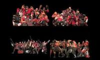 4 TF2 Class Videos At The Same Time