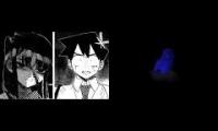 Yandere Komi and Starvedward vs Tadano and Mr. Krabs