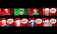 Thumbnail of Unspeakable,Flamingo,Jelly,DanTDM,Denis,TheOdd1sOut,ItsFunneh & InquisitorMaster Sings Jingle Bells