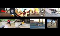 8 plepoe doing the worst skate slams
