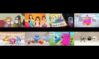 Thumbnail of Keep us Around and Circle x Triangle Band Together Now in 3D Dreaming Princess Precure The Tap Grey