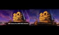 20th Century Fox 2009 Logo Remake Comparison